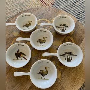 Porcelaine D’auteuil sauce cups